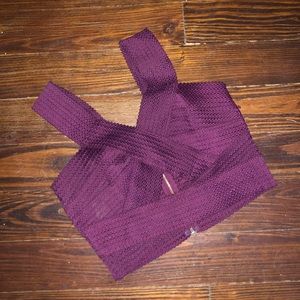 Charlotte Russe Bandage Crop Top